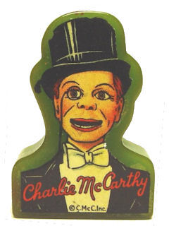 Charly McCarthy Bakelite Pencil sharpener