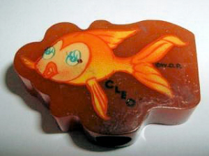 Cleo Fish Bakelite Pencil sharpener