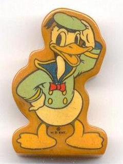 Donald Duck Bakelite Pencil sharpener