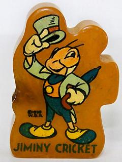 Jiminy Cricket Bakelite Pencil sharpener