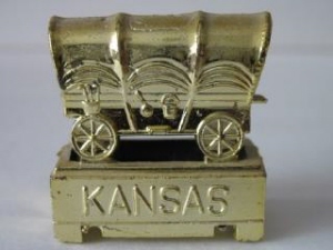 Kansas Covered wagon Pencil sharpener