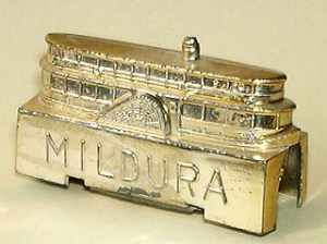 Mildura Sidewheel paddle vessel Pencil sharpener