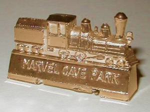 Steam Train Marvel ave park Pencil sharpener