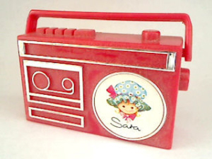 Toypa Radio with cassette Pencil sharpener