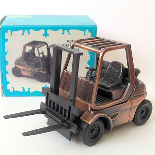DUMP TRUCK  BRONZE PENCIL SHARPENER NEW 